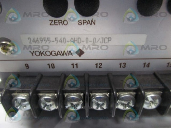 YOKOGAWA 246955-540-AHD-0-0/JCP TRANSDUCER NSMP