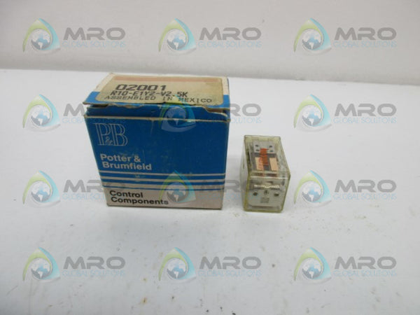 POTTER & BRUMFIELD R10-E1Y2-V2.SK RELAY 2AMP 48VDC NSMP
