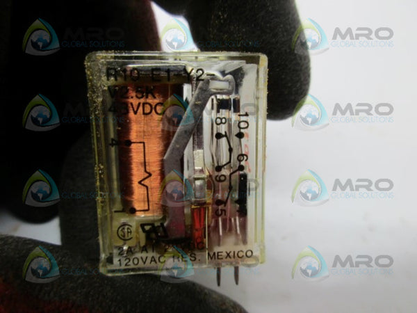 POTTER & BRUMFIELD R10-E1Y2-V2.SK RELAY 2AMP 48VDC NSMP