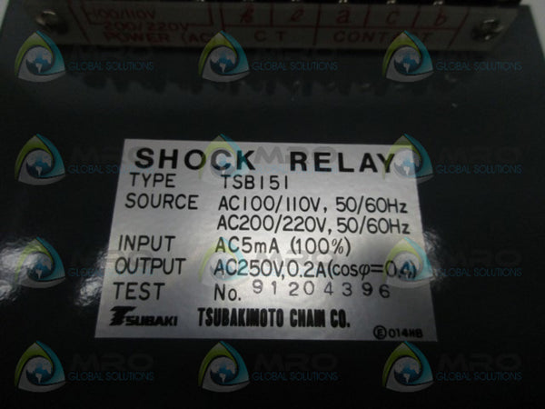 TSUBAKI TSB151 SHOCK RELAY  NSMP