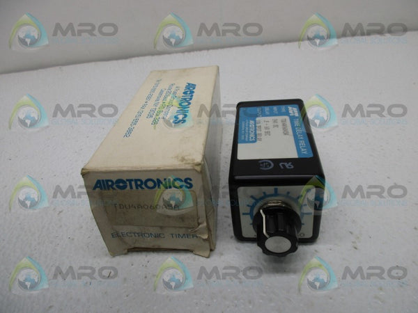 AIROTRONICS TDU4A060A5A TIME DELAY RELAY 24VDC .2-60 SEC.  NSMP