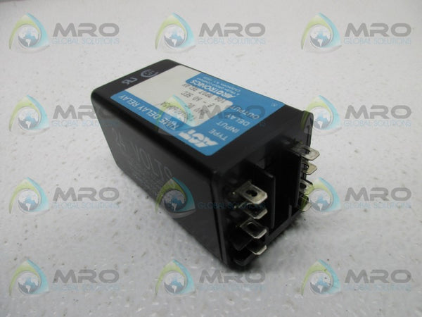 AIROTRONICS TDU4A060A5A TIME DELAY RELAY 24VDC .2-60 SEC.  NSMP