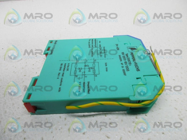 PEPPERL & FUCHS Z667/EX BARROER DOPDE 18V 120OHM UNMP