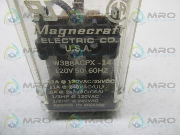 MAGNECRAFT W388ACPX-14 RELAY 120V  UNMP