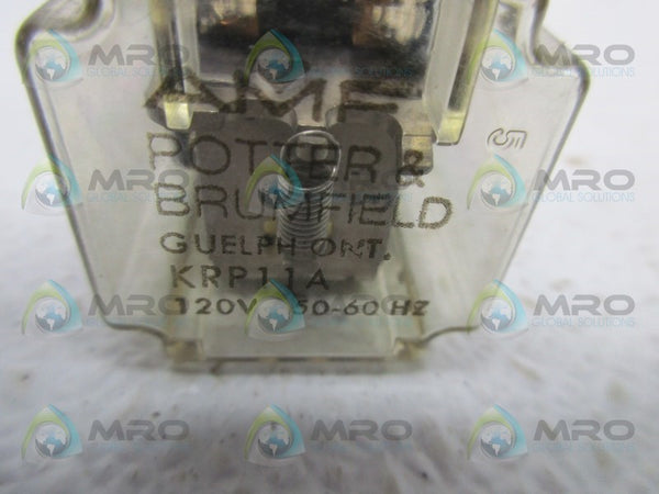 POTTER & BRUMFIELD KRP-11A-120 RELAY NSNP
