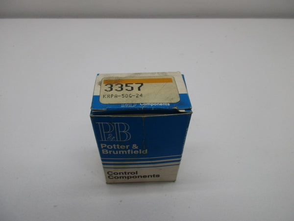 POTTER & BRUMFIELD KRPA-5DG-24 RELAY NSMP