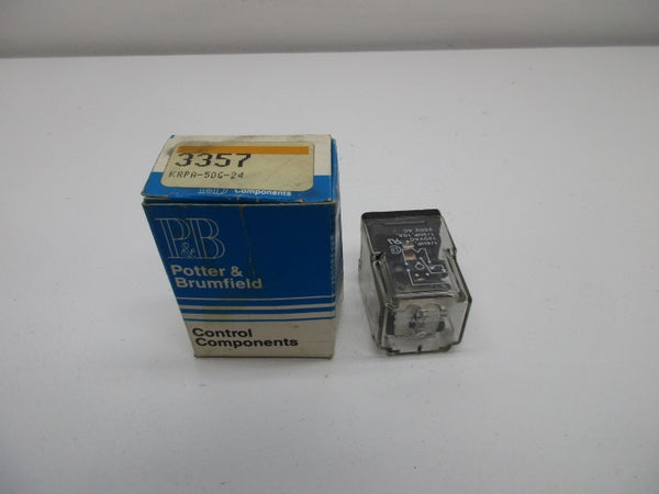 POTTER & BRUMFIELD KRPA-5DG-24 RELAY NSMP