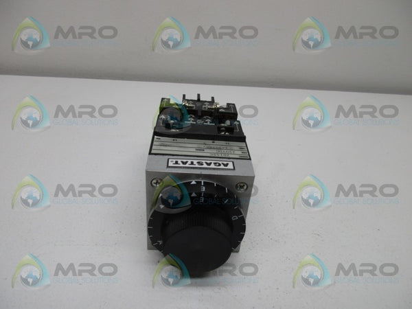 AGASTAT 7014SC TIME DELAY RELAY 2-20 SEC. NSNP