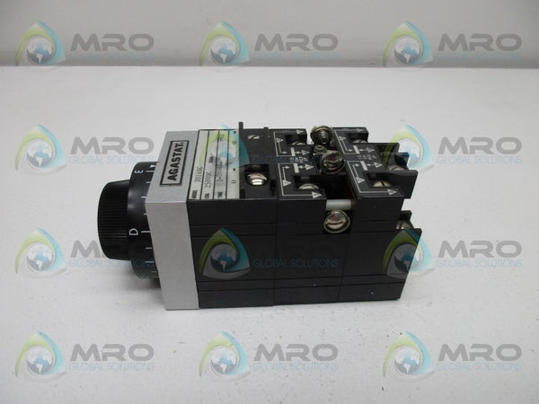 AGASTAT 7014SC TIME DELAY RELAY 2-20 SEC. NSNP