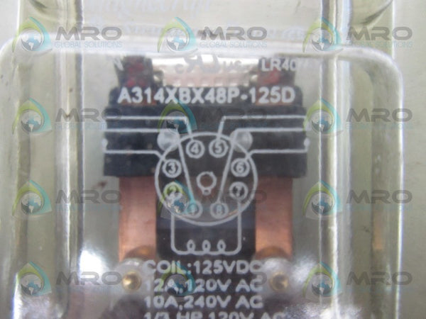 MAGNECRAFT A314XBX8P-125D RELAY NSMP