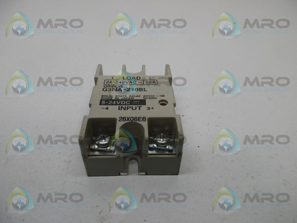 OMRON G3NA-210BL SOLID STATE RELAY UNMP