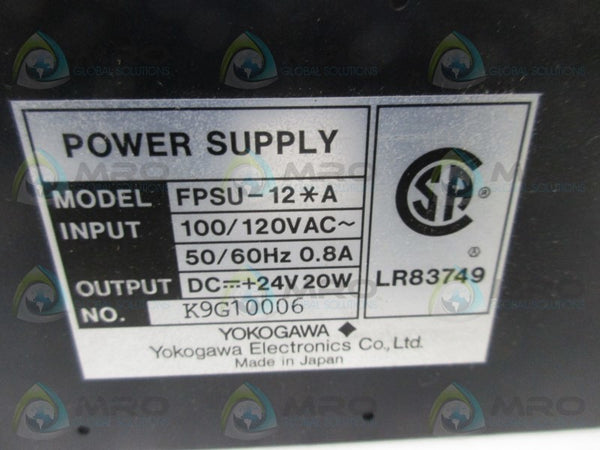 YOKOGAWA FPSU-12A POWER SUPPLY NSNP
