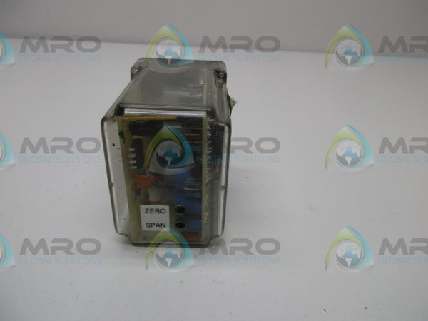 WILKERSON MM4300 RELAY MODULE 4/20MA  UNMP