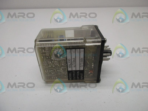 WILKERSON MM4300 RELAY MODULE 4/20MA 0/5ADC  UNMP