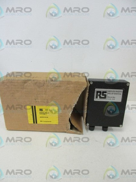 RS COMPONENTS 348-318 REFLEX PHOTO RELAY SYSTEM NSMP