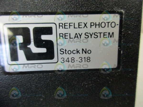 RS COMPONENTS 348-318 REFLEX PHOTO RELAY SYSTEM NSMP