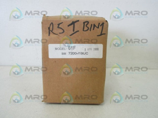 MOORE 61F 7200-/19UC BOOSTER RELAY NSFS