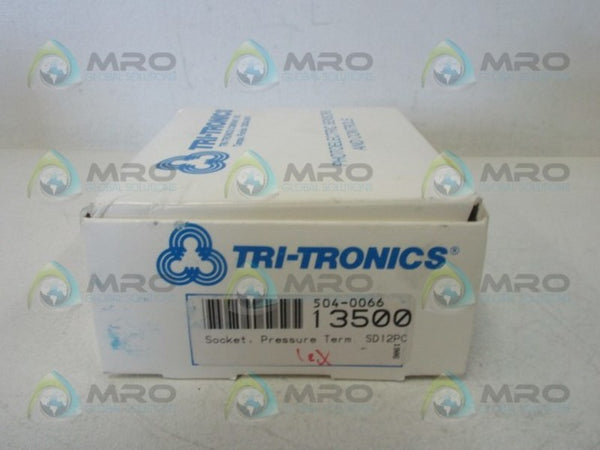 TRI-TRONICS SD12PC RELAY SOCKET NSMP
