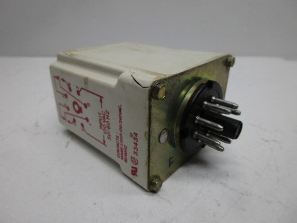 DAYTON 6X601C SOLID STATE TIME DELAY RELAY 9-900SEC (AS PICTURED) UNMP