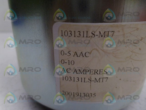 YOKOGAWA 103131LS-MT7 PANEL METER 10A NSNP