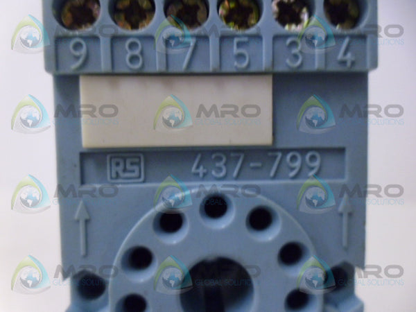 RS COMPONENTS 437-799 RELAY SOCKET NSNP