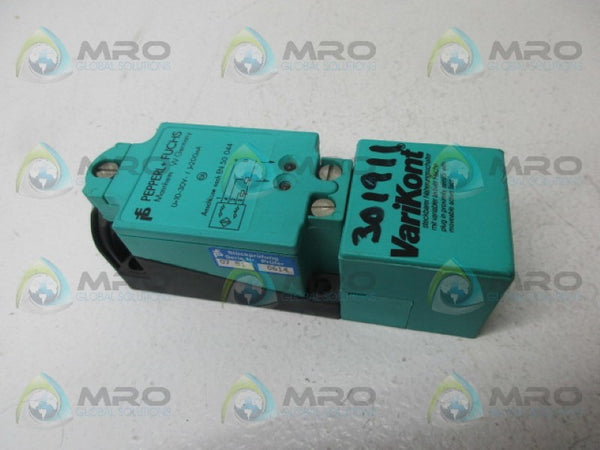 PEPPERL + FUCHS NJ20+U1+A2-T PROXIMITY SWITCH NSNP