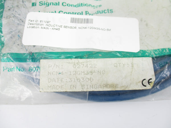 PEPPERL+FUCHS NCN4-12GM35-N0 027422 NSMP