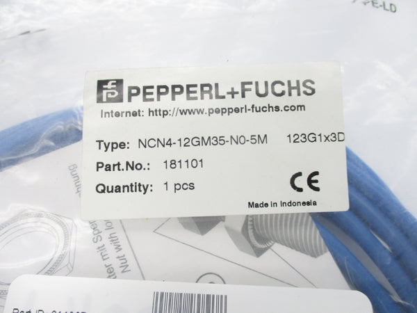 PEPPERL+FUCHS NCN4-12GM35-N0-5M 181101 NSMP