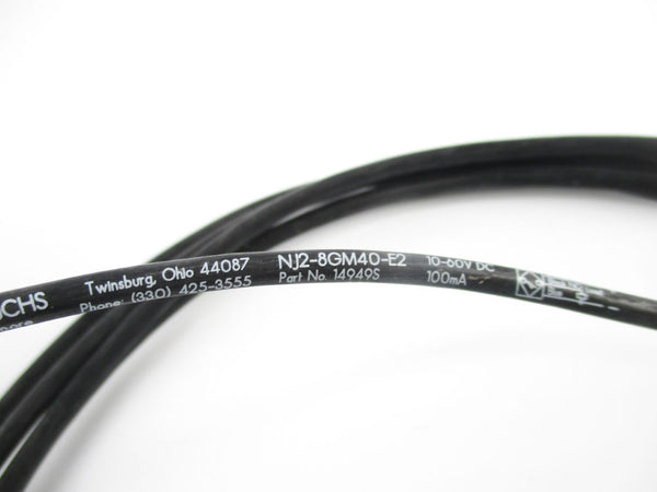 PEPPERL+FUCHS NJ2-8GM40-E2 14949S 10-60VDC NSNP