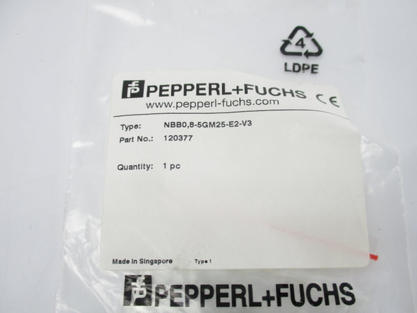 PEPPERL+FUCHS NBB0,8-5GM25-E2-V3 120377 NSMP