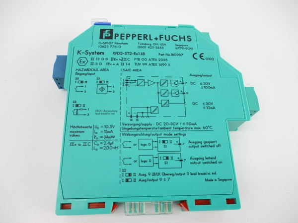 PEPPERL+FUCHS KFD2-ST2-EX1.LB 180997 20-30VDC NSMP