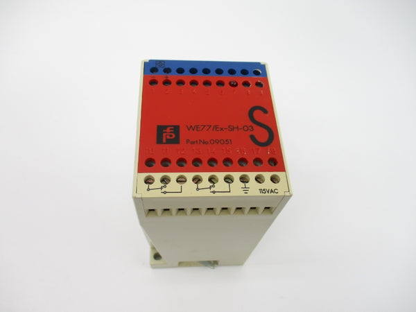 PEPPERL+FUCHS WE77/EX-SH-03 09051 250VAC 1.6A NSMP