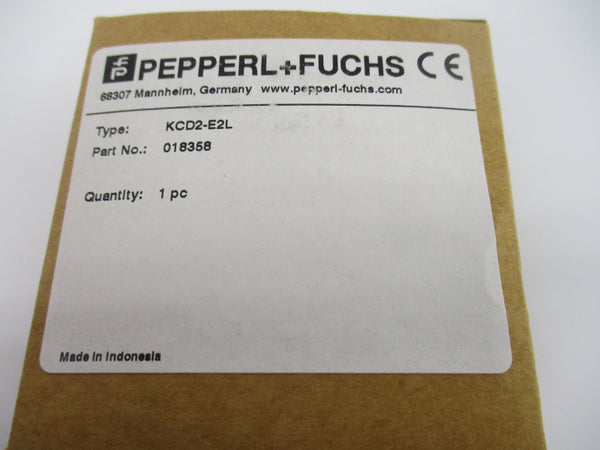 PEPPERL+FUCHS KCD2-E2L 018358 10-30VDC NSMP