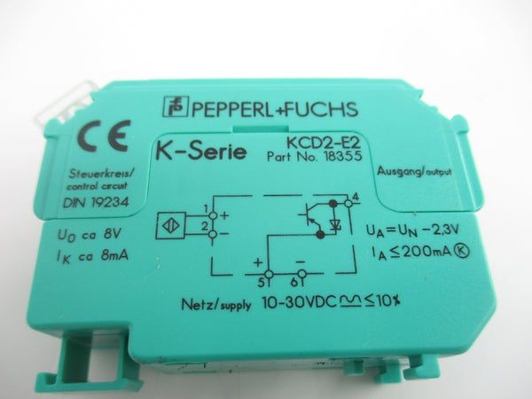 PEPPERL+FUCHS KCD2-E2 18355 10-30VDC NSNP
