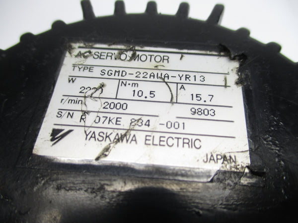 YASKAWA SGMD-22AWA-YR13 15.7A UNMP