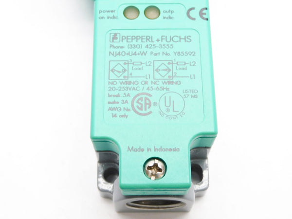 PEPPERL+FUCHS NJ40+U4+W-Y85592 085592 NSMP