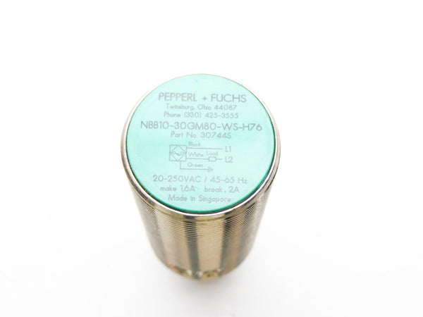PEPPERL+FUCHS NBB10-30GM80-WS-H76 30744S NSNP