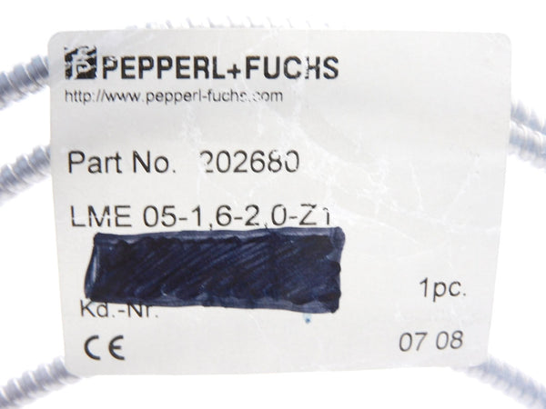 PEPPERL+FUCHS LME05-1.6-2.0-Z1 202680 NSMP