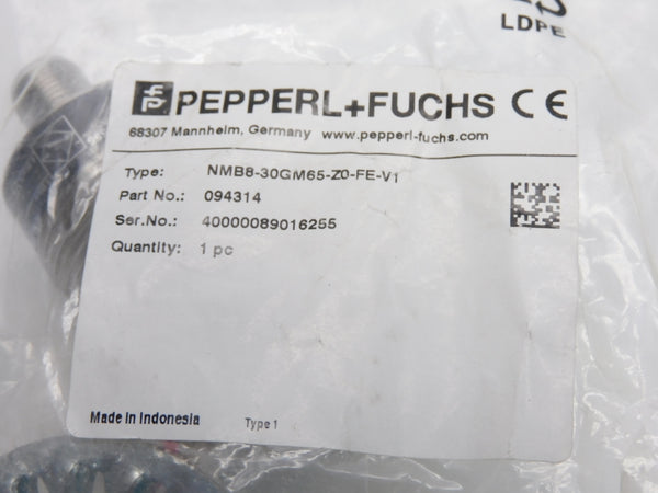PEPPERL+FUCHS NMB8-30GM65-Z0-FE-V1 094314 6-30VDC NSMP