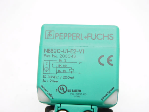 PEPPERL+FUCHS NBB20-U1-E2-V1 203043 10-30VDC NSMP