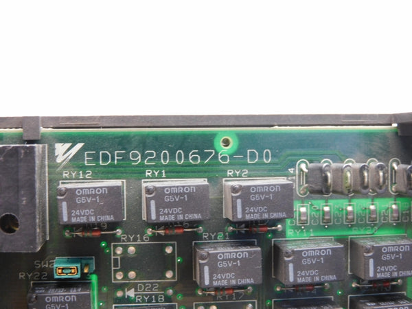 YASKAWA JANCU-MRY01B-1 EDF9200676-D0 REV. E02 (NO TERMINAL) UNMP