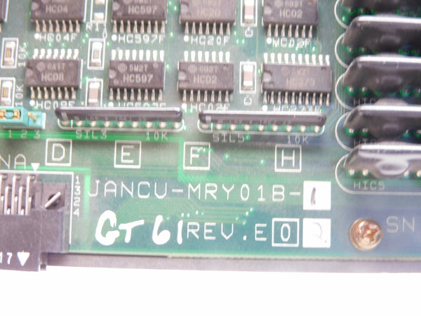 YASKAWA JANCU-MRY01B-1 EDF9200676-D0 REV. E02 (NO TERMINAL) UNMP