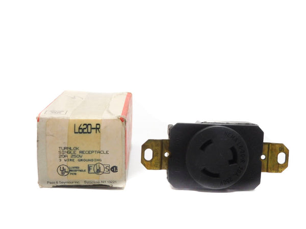 PASS&SEYMOUR LEGRAND L620-3R 250V 20A NSMP