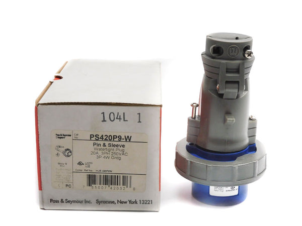 PASS&SEYMOUR LEGRAND PS420P9-W 250VAC 20A NSMP