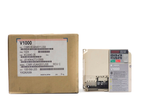 YASKAWA CIMR-VU4A0011JSB 380-480V 10.4/14.0A (NO COVER) NSMP