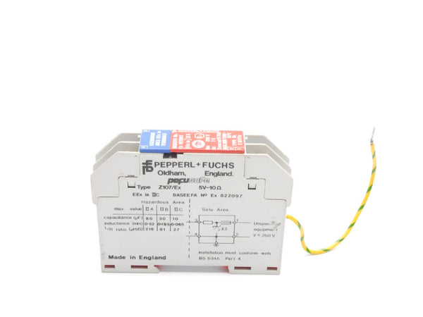 PEPPERL+FUCHS Z107/EX 822097 5V UNMP