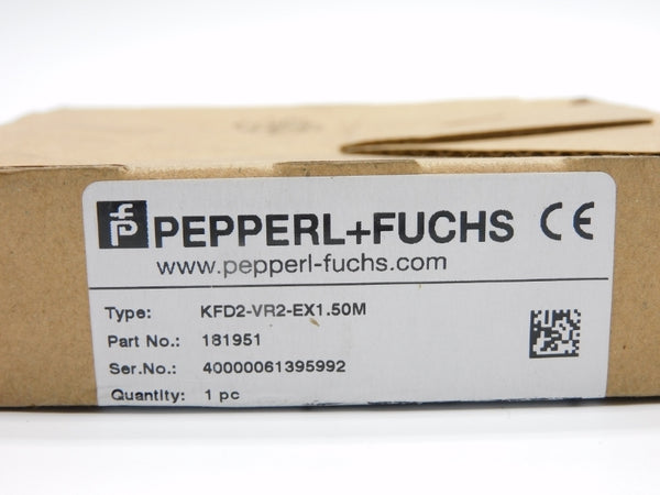 PEPPERL+FUCHS KFD2-VR2-EX1.50M 181951 19-30VDC NSMP