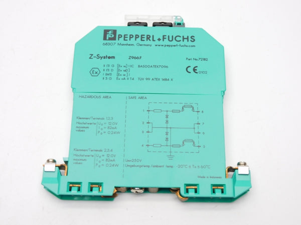 PEPPERL+FUCHS Z966F 072182 12.0V NSMP