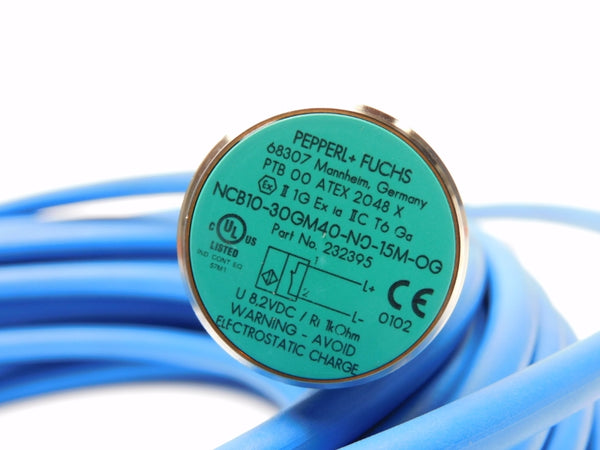 PEPPERL+FUCHS NCB10-30GM40-N0-15M-OG 232395 8,2VDC NSMP