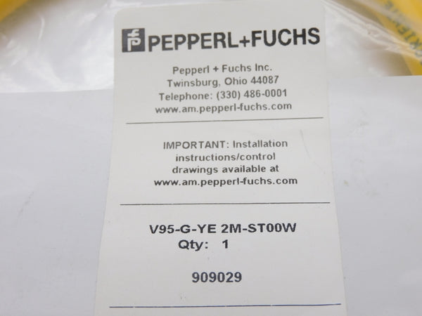 PEPPERL+FUCHS V95-G-YE2M-STOOW 909029 NSMP
